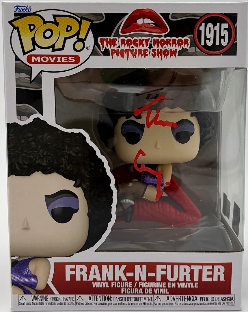 Tim Curry signed Funko #1915 "Frank-N-Furter" (Rocky Horror Picture Show) - OC Celebrity Marketing